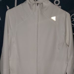 White Adidas jacket